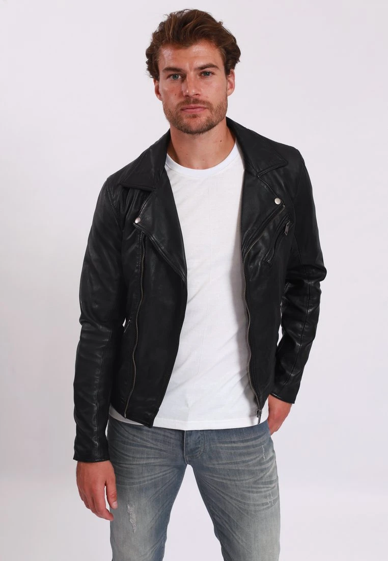 LE TEMPS DES CERISES LAMBERT - Lederjacke - Black 5 LE TEMPS DES CERISES LAMBERT - Lederjacke - Black – Bild 3
