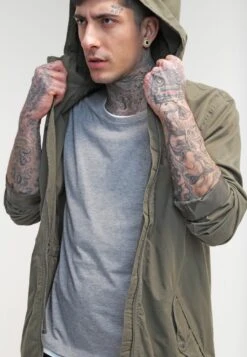 Pier One Parka - Khaki -Herrenbekleidungsgeschäft ffa45efc2dcd46dca209c3efa063c7ea